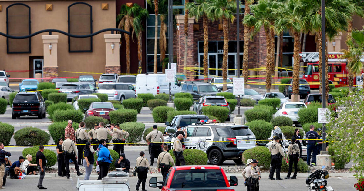 Police identify victim and gunman in Las Vegas gym shooting