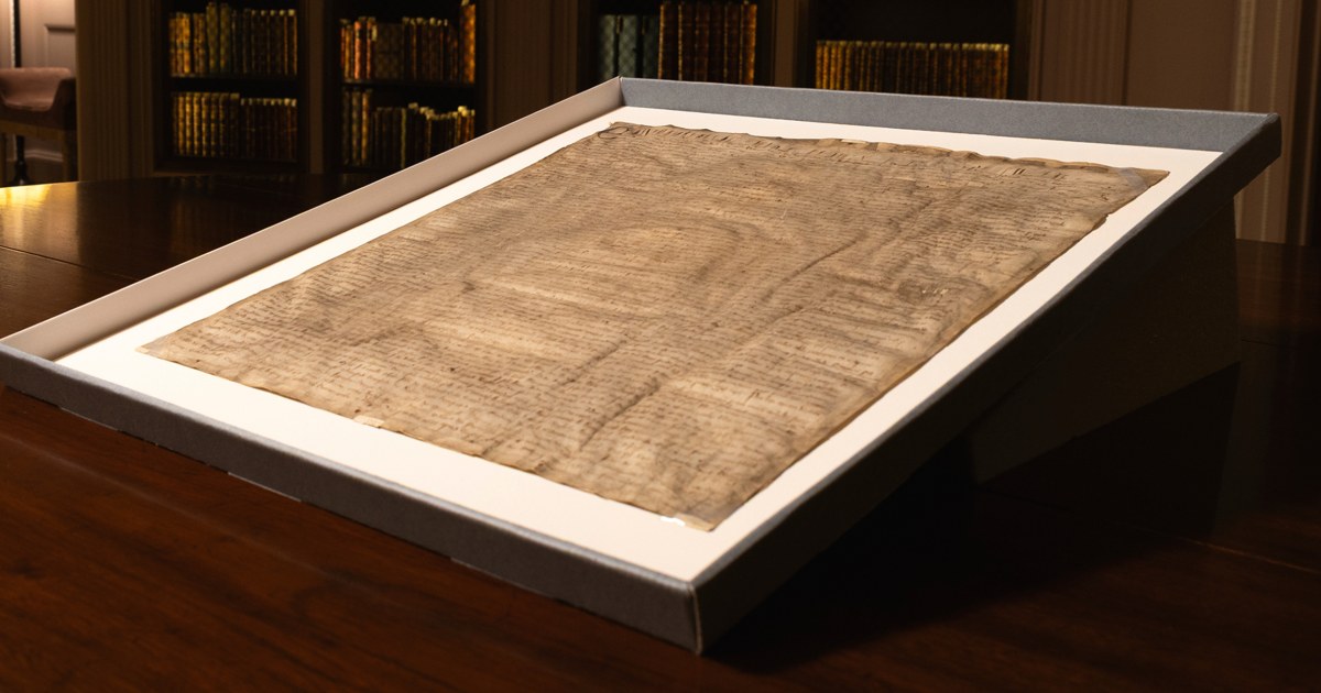 Harvard’s ‘cheap’ copy of the Magna Carta turned out be from 1300