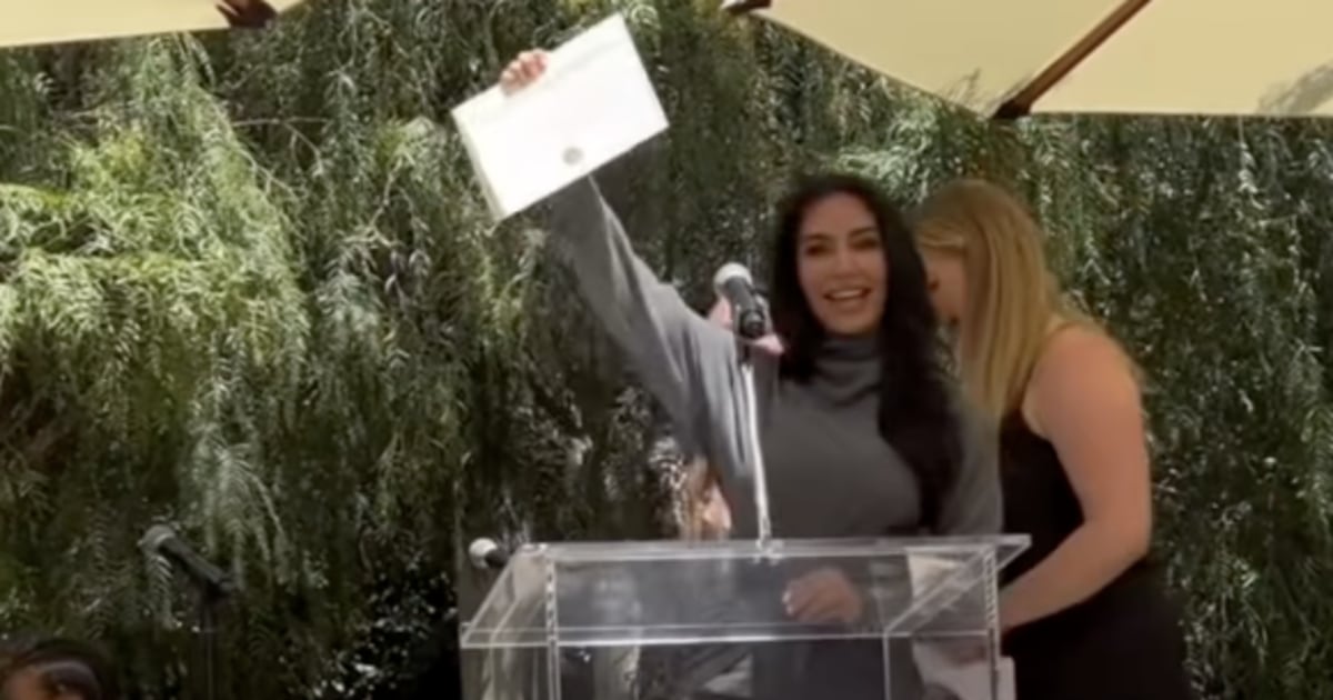 Kim Kardashian graduates law program after 6 years