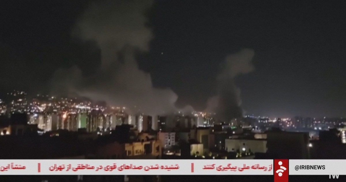 U.S. officials say Israeli military begins airstrikes on Iran