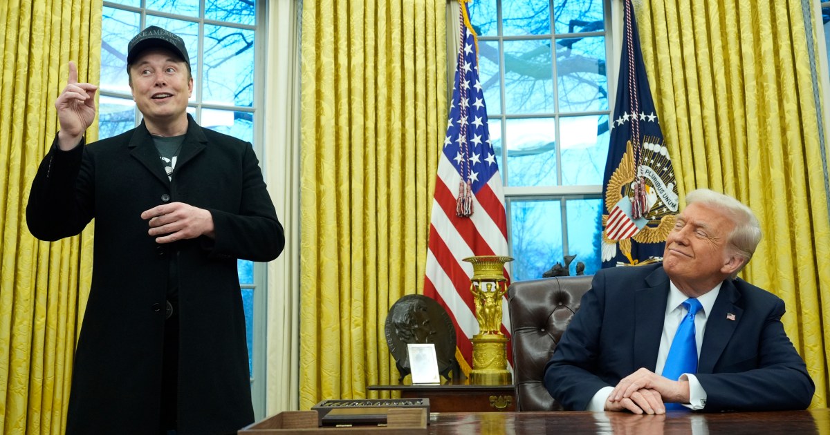 Nervous Republicans flee Trump-Elon Musk blast radius