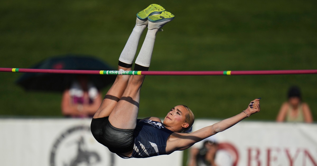 Trans athlete wins two girls events at California track and field finals