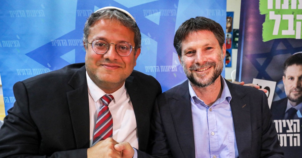 U.K., Canada, Australia and others sanction 2 far-right Israeli ministers for ‘inciting extremist violence’