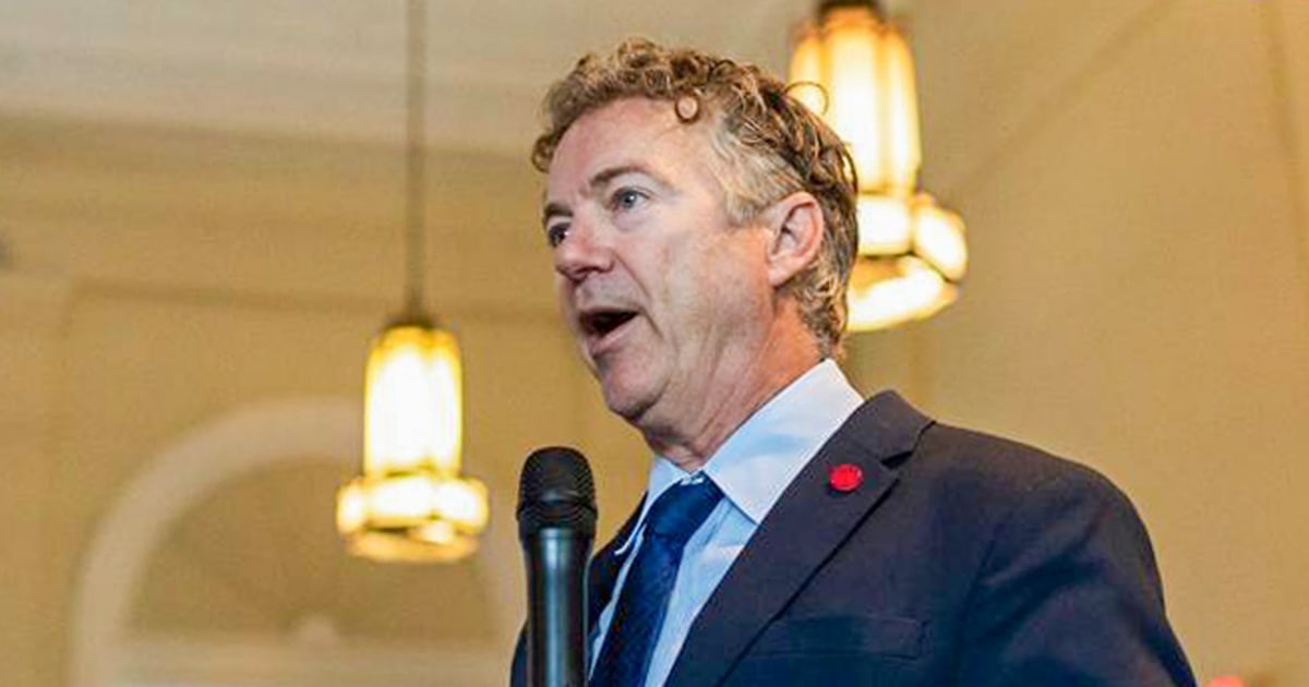 Sen. Rand Paul says he was ‘uninvited’ to White House picnic over breaks with Trump