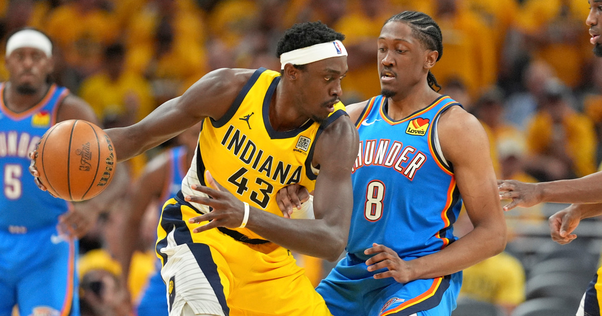 Indiana Pacers grab 2-1 series lead in NBA Finals by outplaying Oklahoma City Thunder late