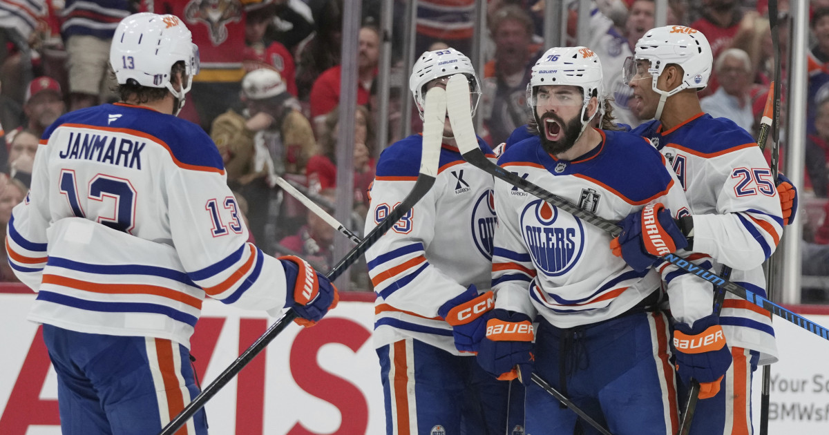 Leon Draisaitl scores in OT again, Oilers beat Panthers 5-4 in Game 4 to tie Stanley Cup Final