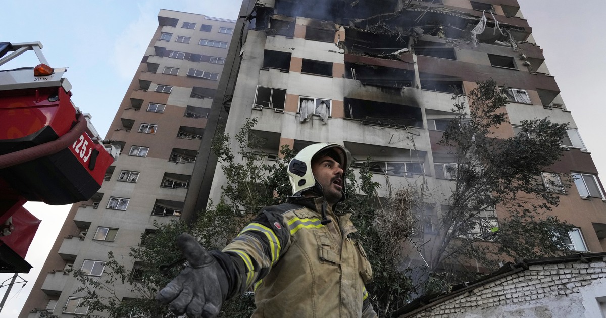 Israeli attack on Iran damages building in Tehran