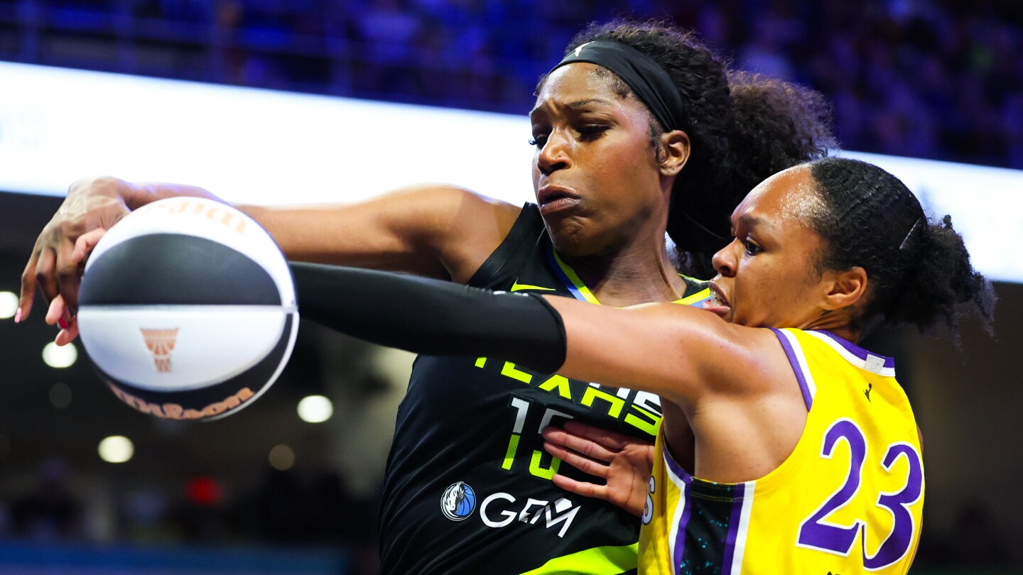 Azura Stevens’ 21 points, career-high 5 3-pointers lead Sparks past Wings 93-79 to snap 3-game skid